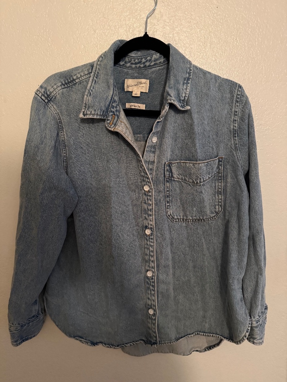 Universal thread denim shacket